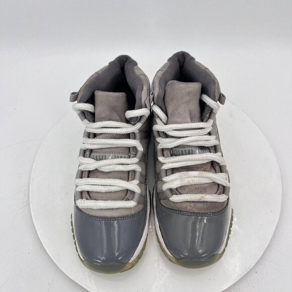 Nike Air Jordan 11 Jubilee Concord Youth Size 4.5Y Women 6 378038-005 Grey Shoes - Picture 3 of 12